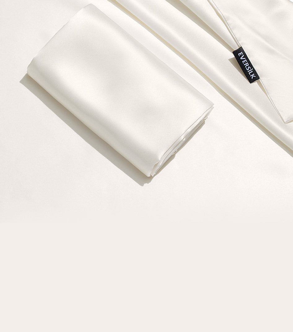 EVERSILK Pillowcase White