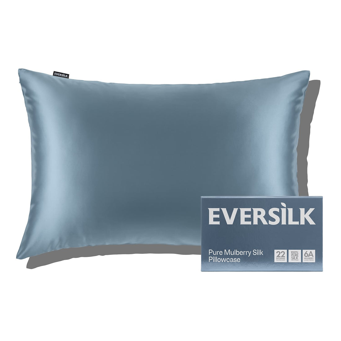 EVERSILK Pillowcase Haze Blue