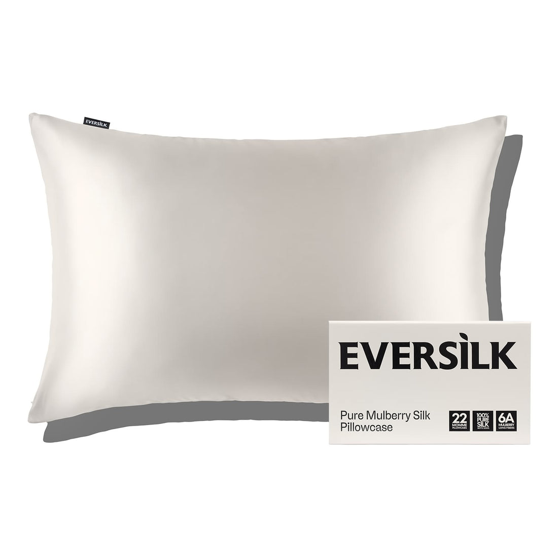 EVERSILK Pillowcase White